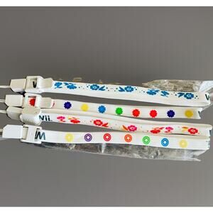 Nintendo Wii Remote Wrist Straps OEM Feminine Floral Promo 2006